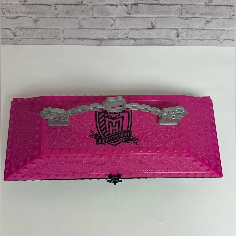 Monster High Authentic Create a Monster Design Lab 2011 Pink Black Coffin Only